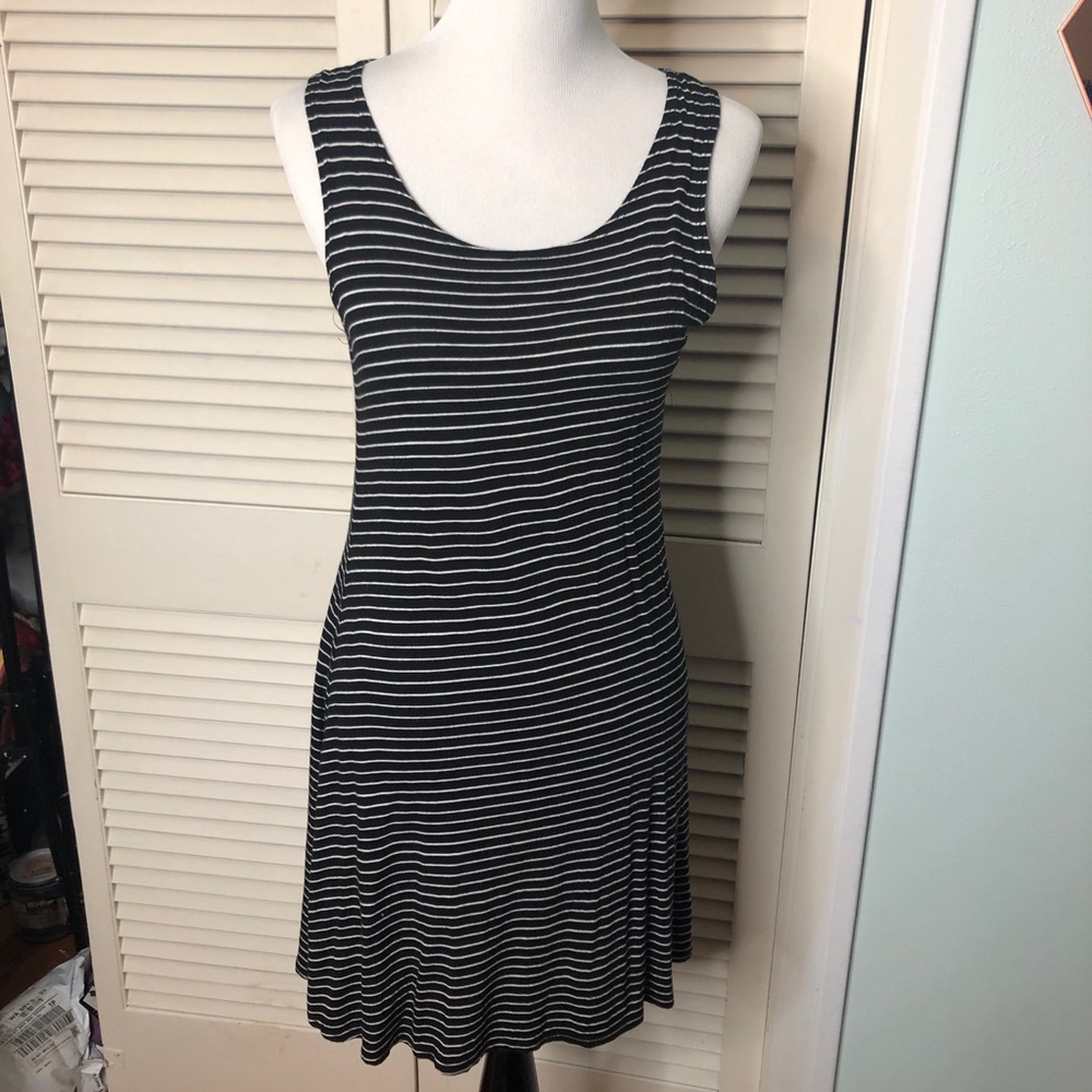 Olivia Rose Striped Swing Dress